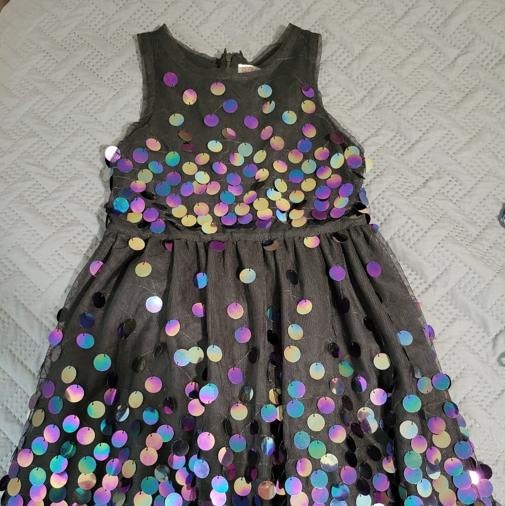 Girls sequin dress